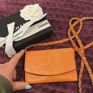 CHANEL Orange WOC